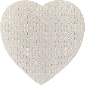 پازل طرح قلب